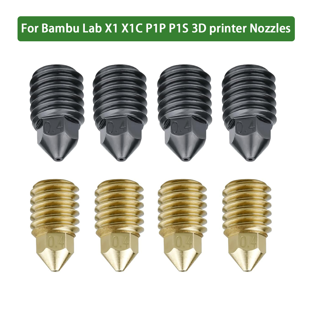 3D Printing Laboratory - High Flow Hardened Steel Brass Nozzle