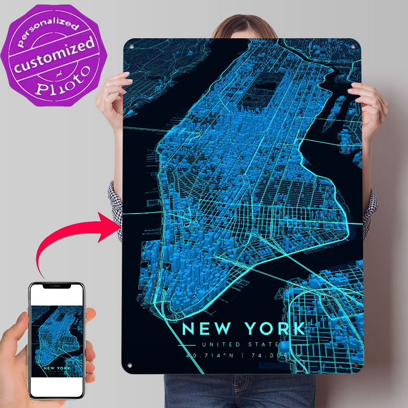 3D Printing Hologram - New York City Quantum Hologram 3D