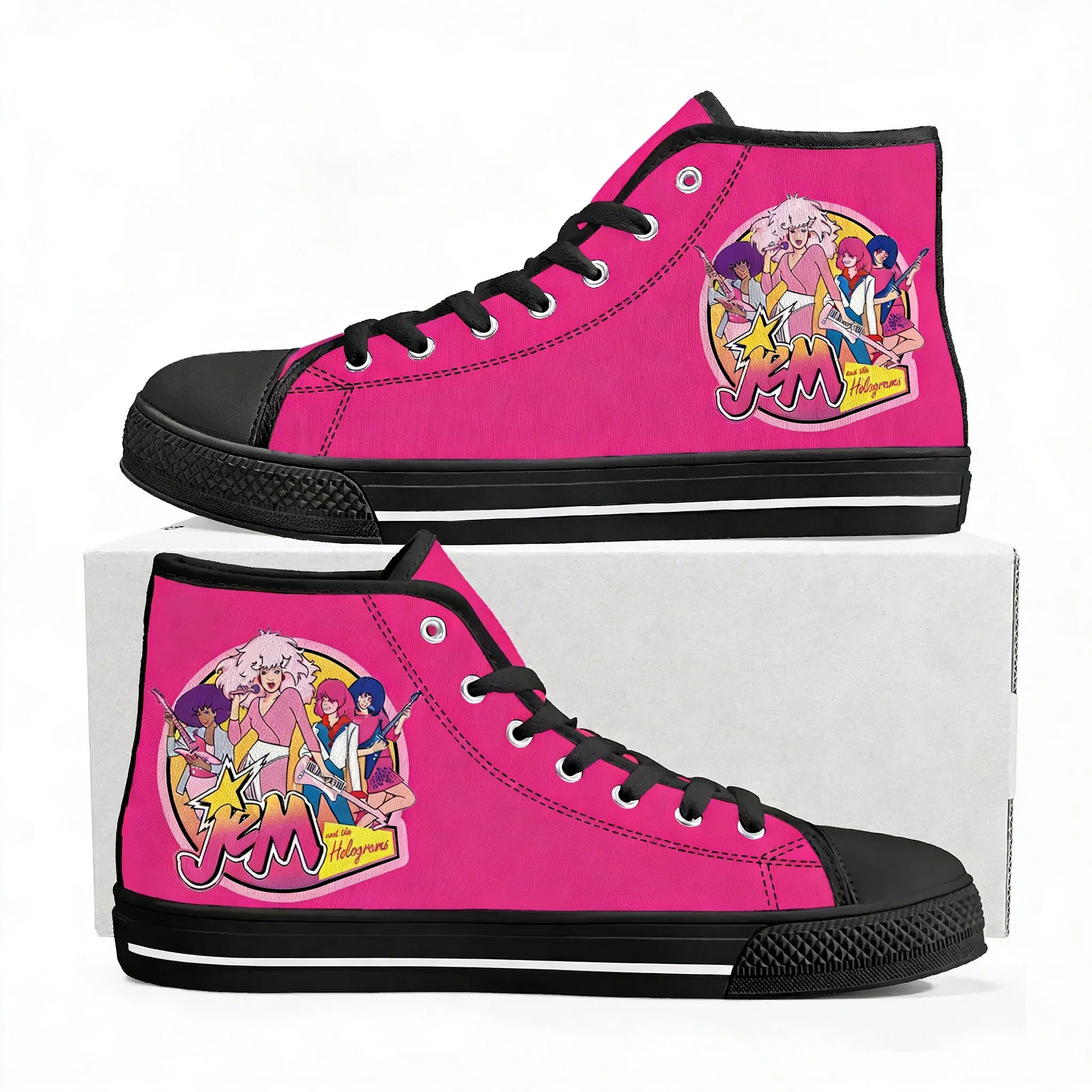 3D Printing Hologram - Jem and The Holograms High Top