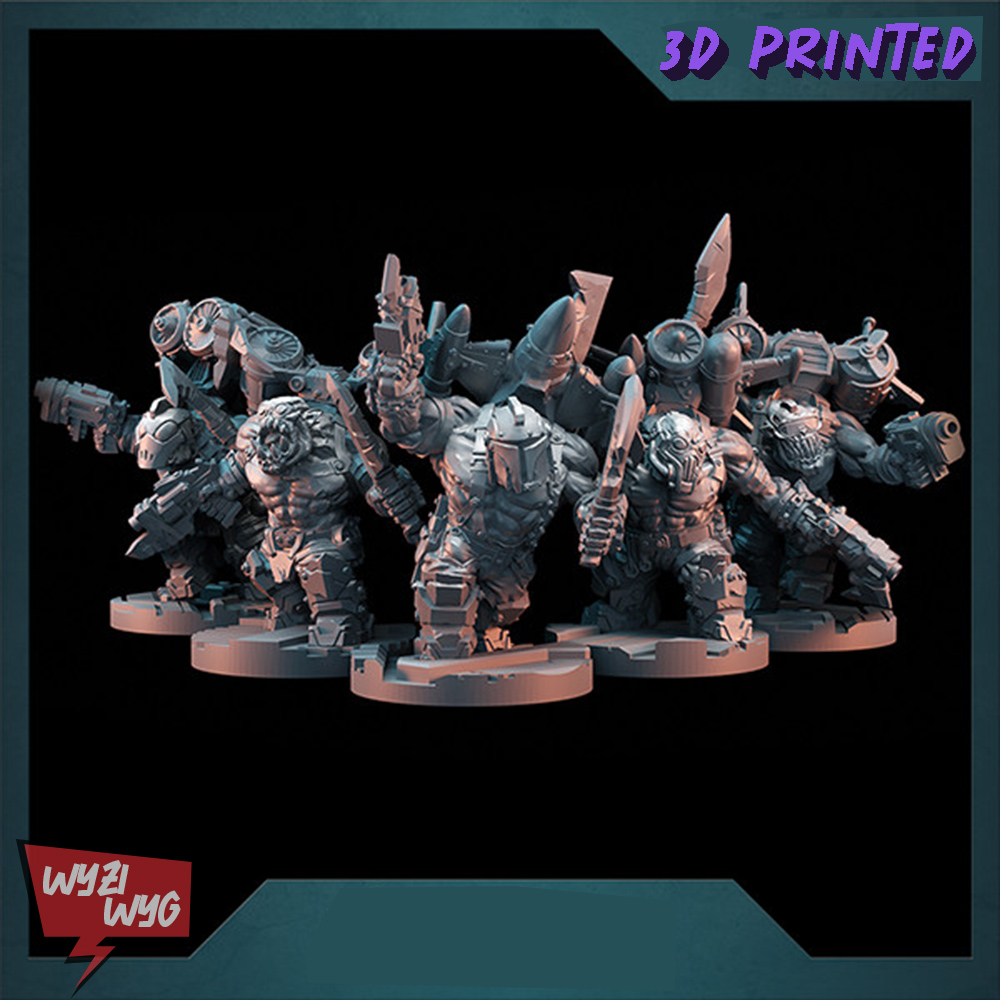 Rocket Orcs  Armour Miniature, – обзор и цена 3D Printing Idea