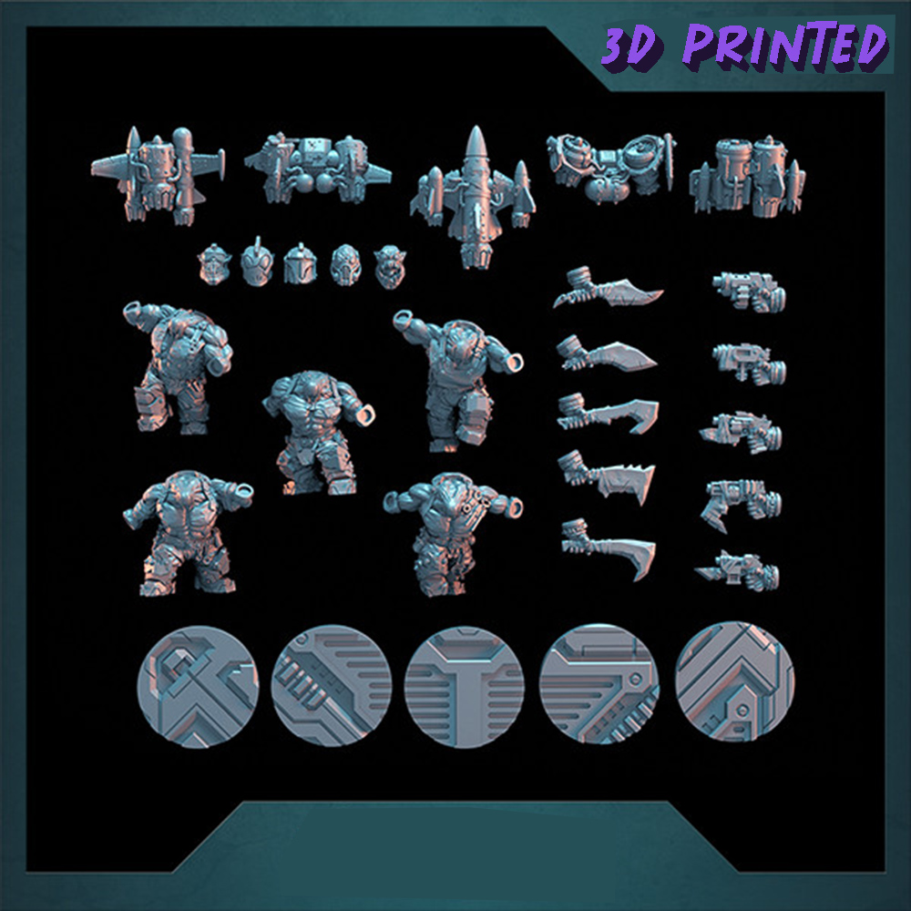 Rocket Orcs  Armour Miniature, – обзор и цена 3D Printing Idea