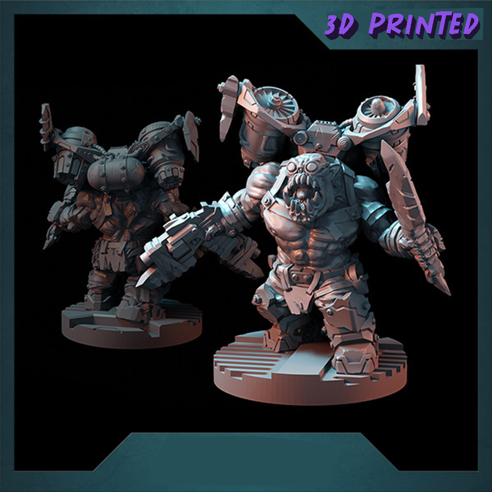 Rocket Orcs  Armour Miniature, – обзор и цена 3D Printing Idea