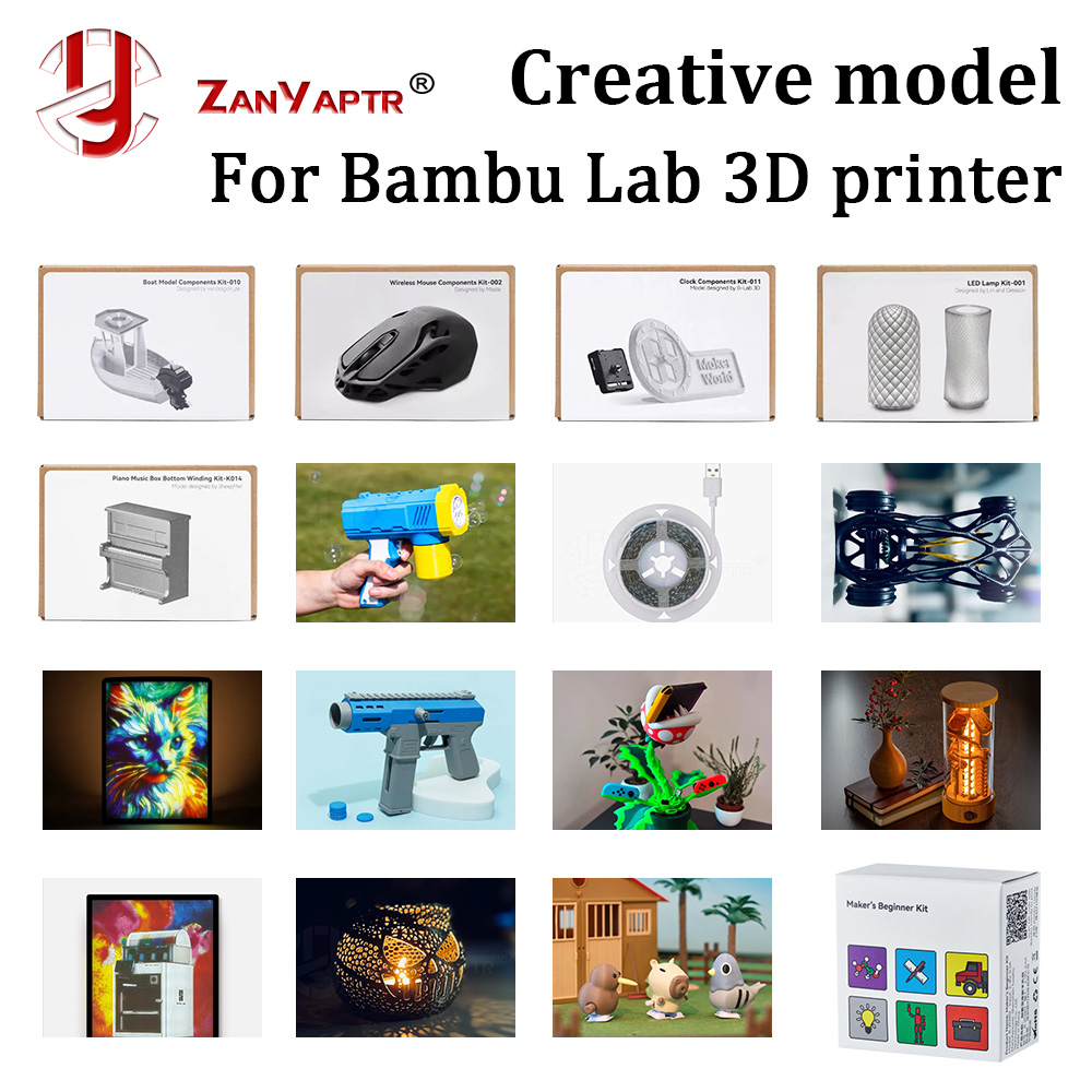 For Bambu Lab DIY Creative Mod – обзор и цена 3D Printing Laboratory