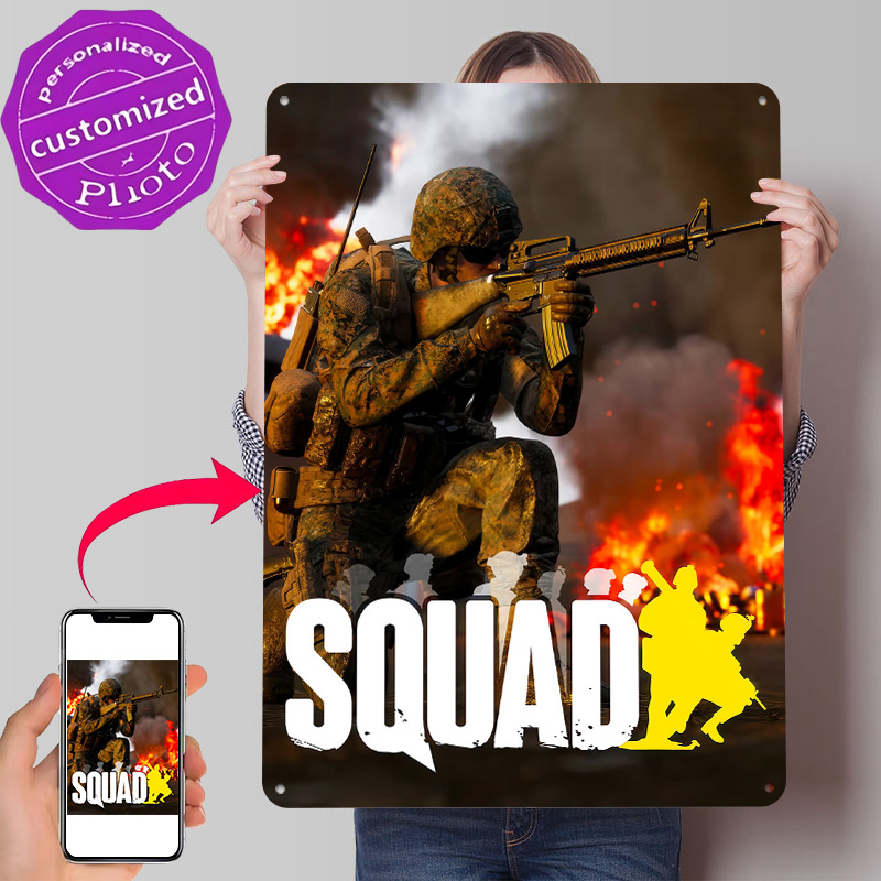 Squad Video Game Cover Art Pos – обзор и цена 3D Printing Videos
