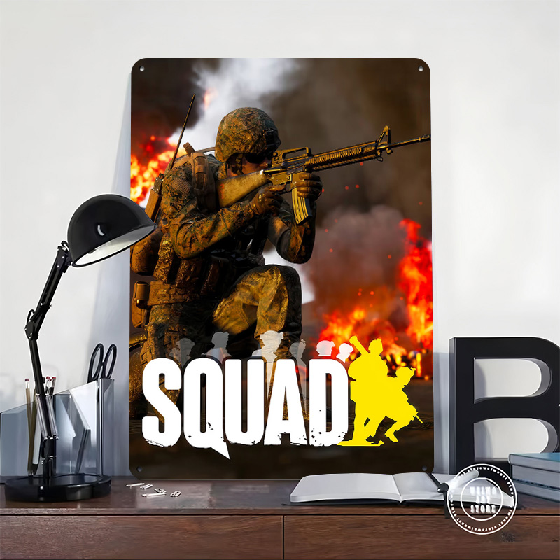 Squad Video Game Cover Art Pos – обзор и цена 3D Printing Videos