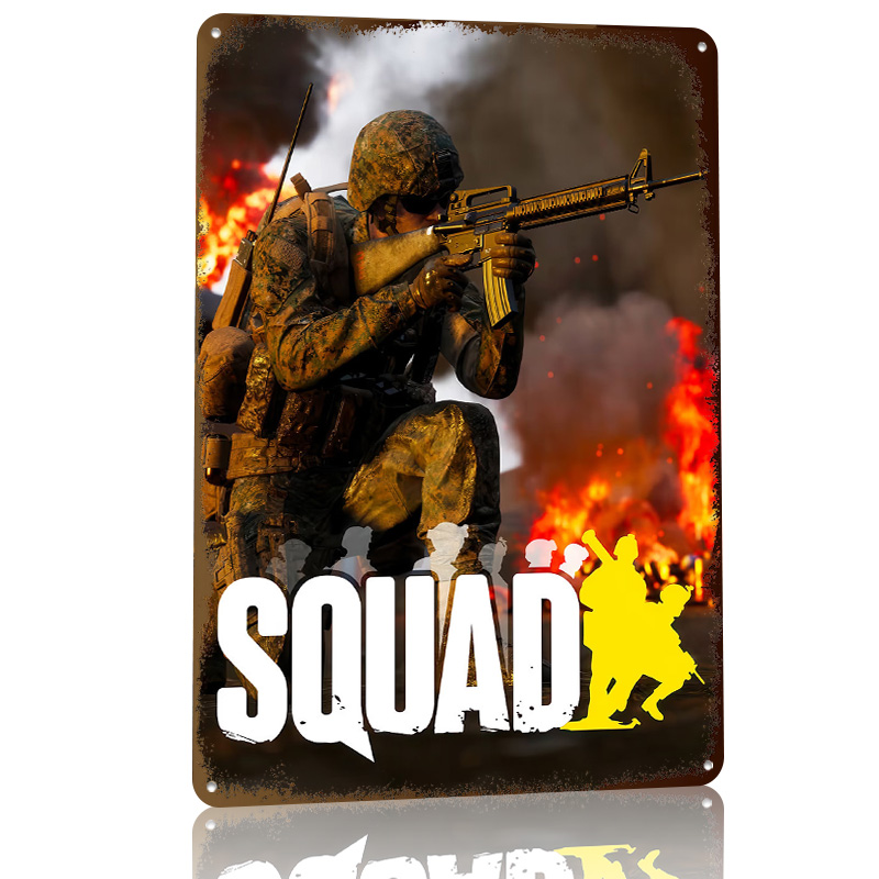 Squad Video Game Cover Art Pos – обзор и цена 3D Printing Videos