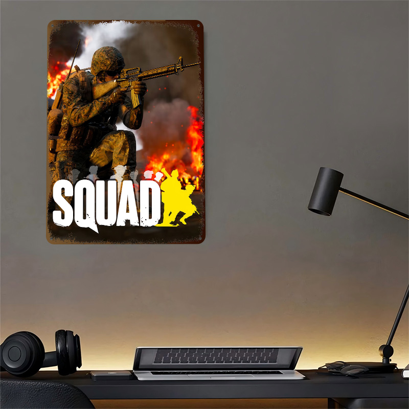 Squad Video Game Cover Art Pos – обзор и цена 3D Printing Videos