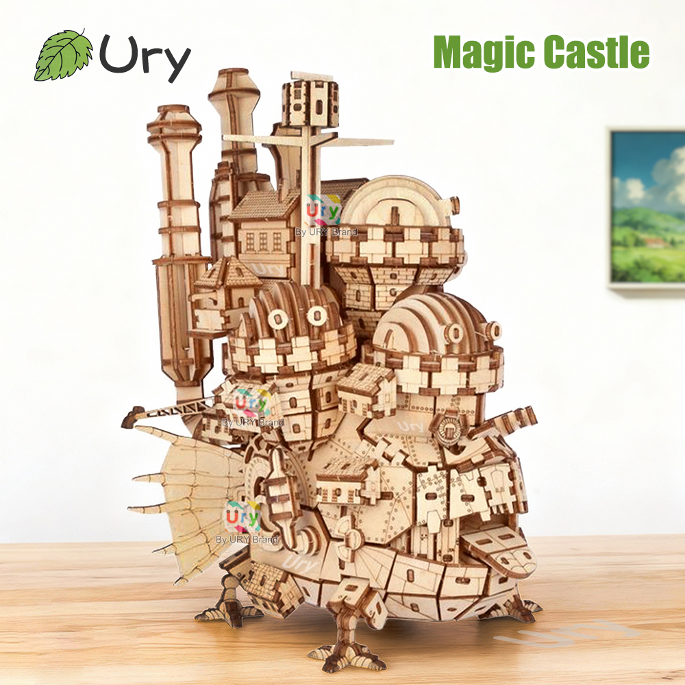 URY 3D Wooden Puzzle Creative  – обзор и цена 3D Printing Steel