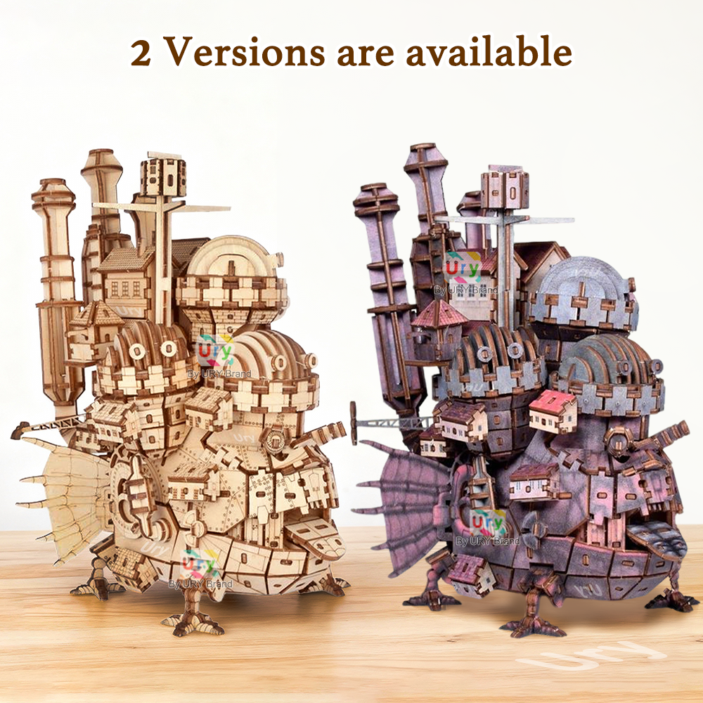 URY 3D Wooden Puzzle Creative  – обзор и цена 3D Printing Steel
