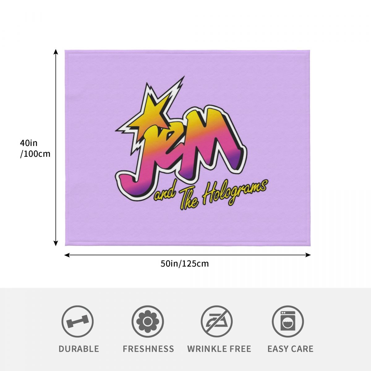 Jem and the holograms Throw Bl – обзор и цена 3D Printing Hologram