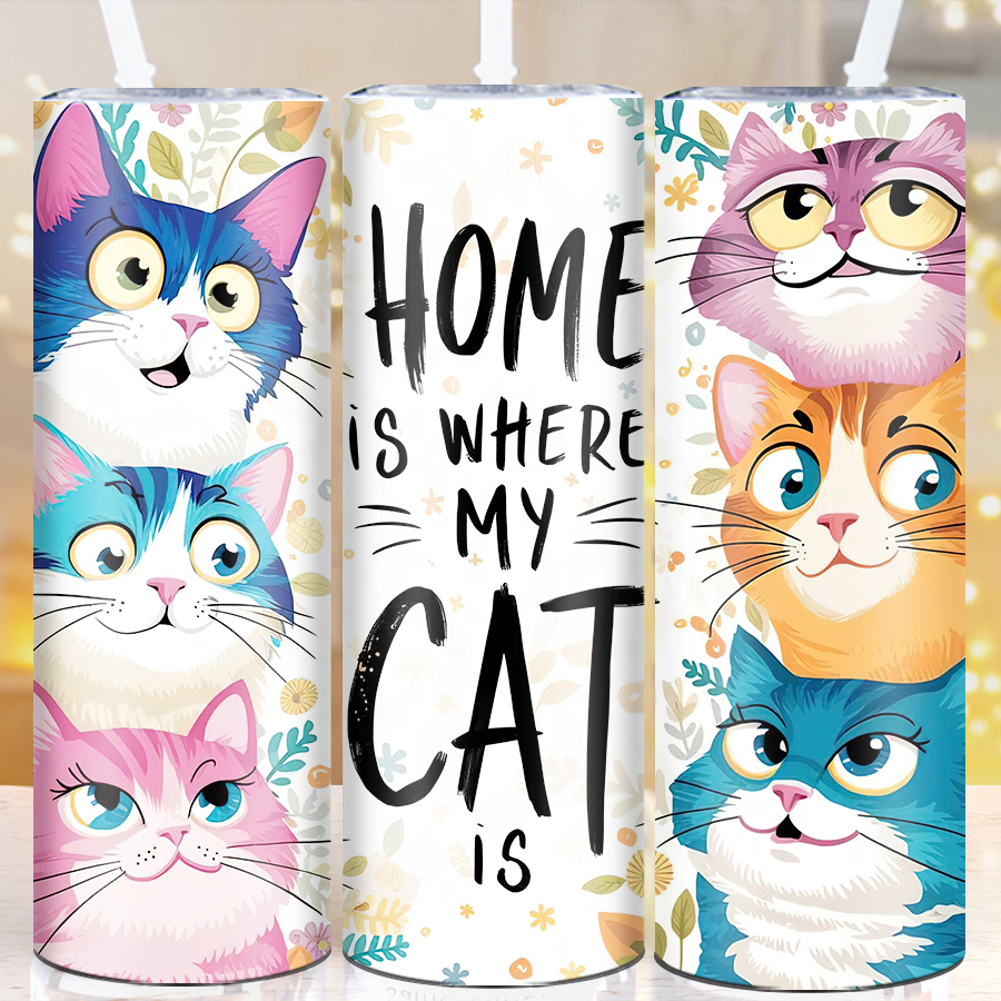 20oz 3D Print Cute Cat Tumbler – обзор и цена 3D Printing Steel