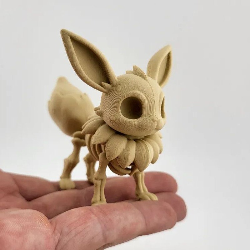 Pokémon Fossil Bone Model Eeve – обзор и цена 3D Printing Idea