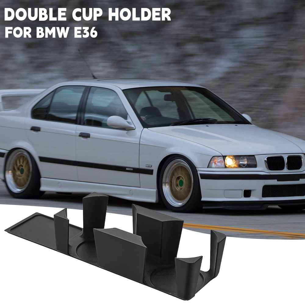 Double Cup Holder For BMW E36  – обзор и цена 3D Printing Holder