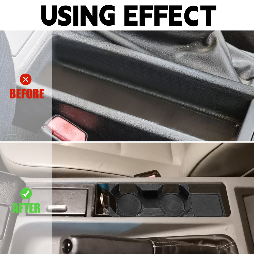 Double Cup Holder For BMW E36  – обзор и цена 3D Printing Holder