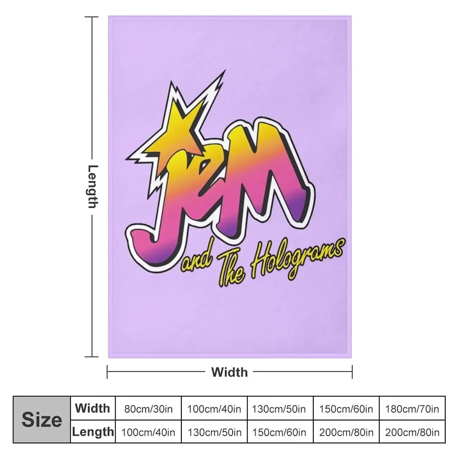 Jem and the holograms Throw Bl – обзор и цена 3D Printing Hologram