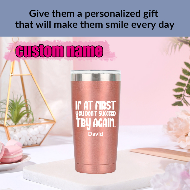 1pc Customized Name 20oz Car C – обзор и цена 3D Printing Steel