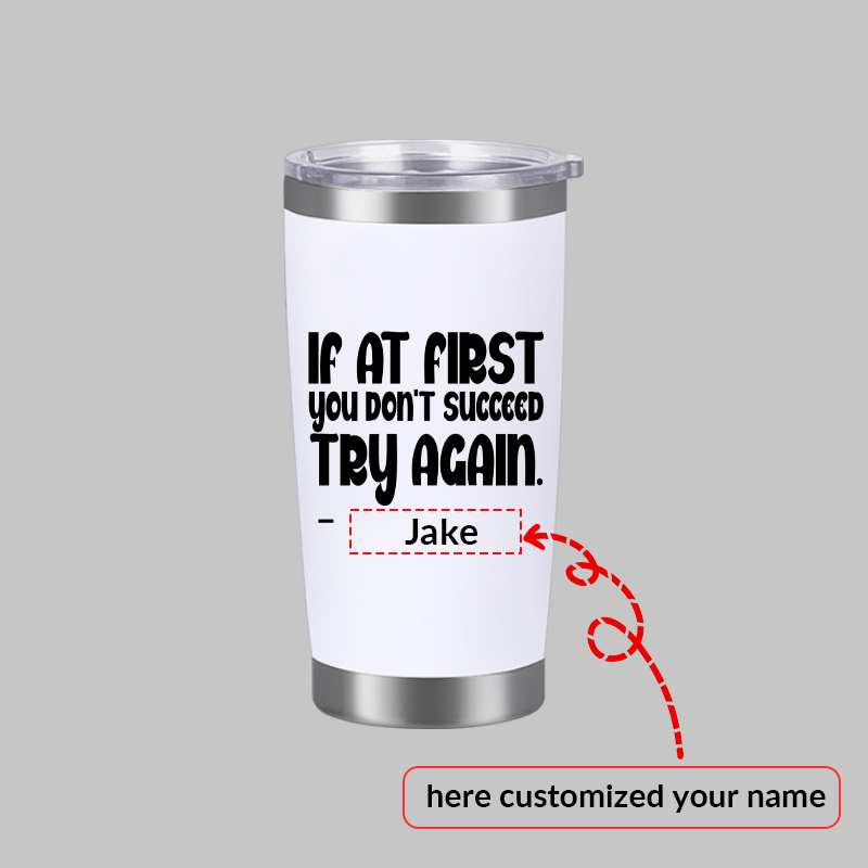 1pc Customized Name 20oz Car C – обзор и цена 3D Printing Steel