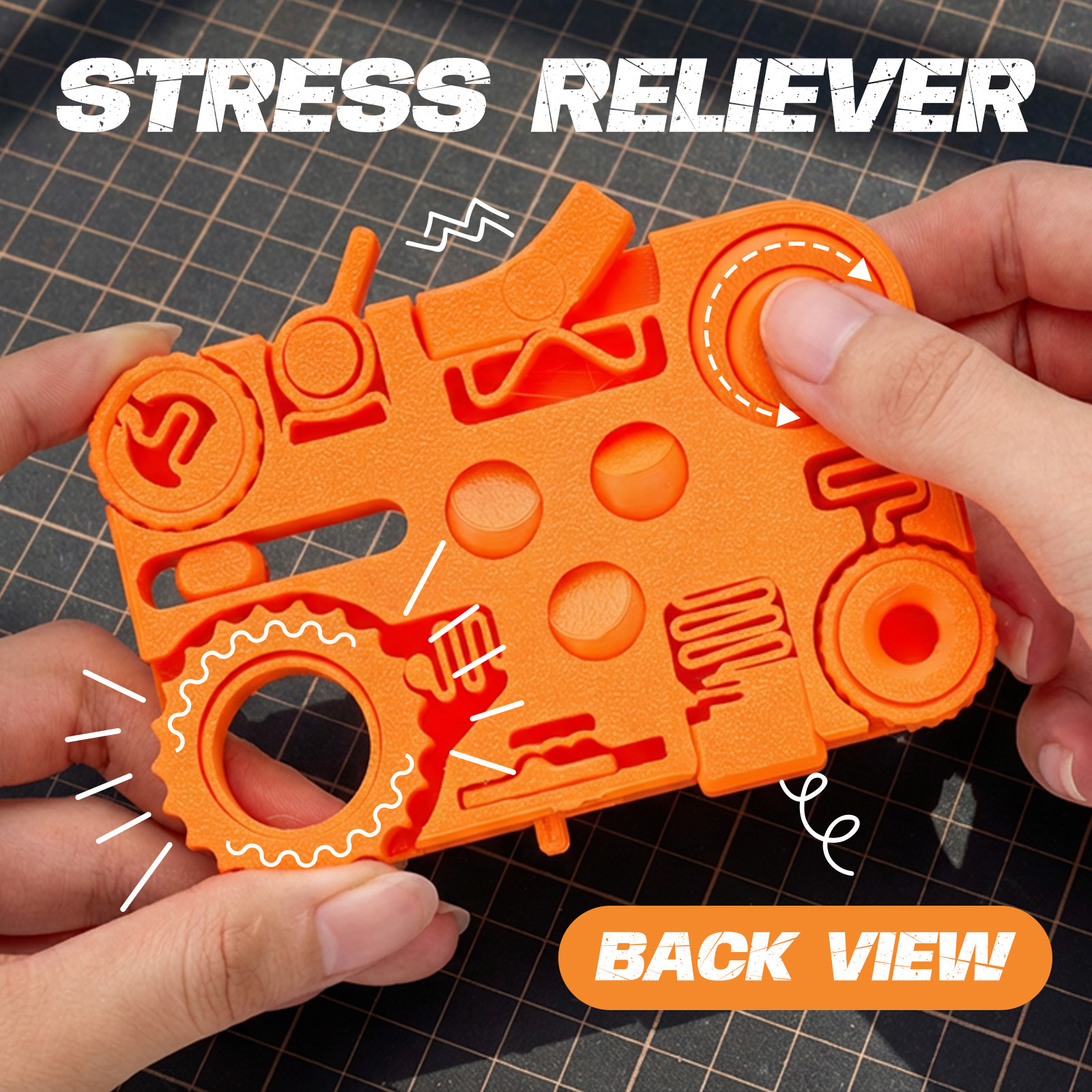 12-in-1 Stress Relief Toy 3D P – обзор и цена 3D Printing Idea