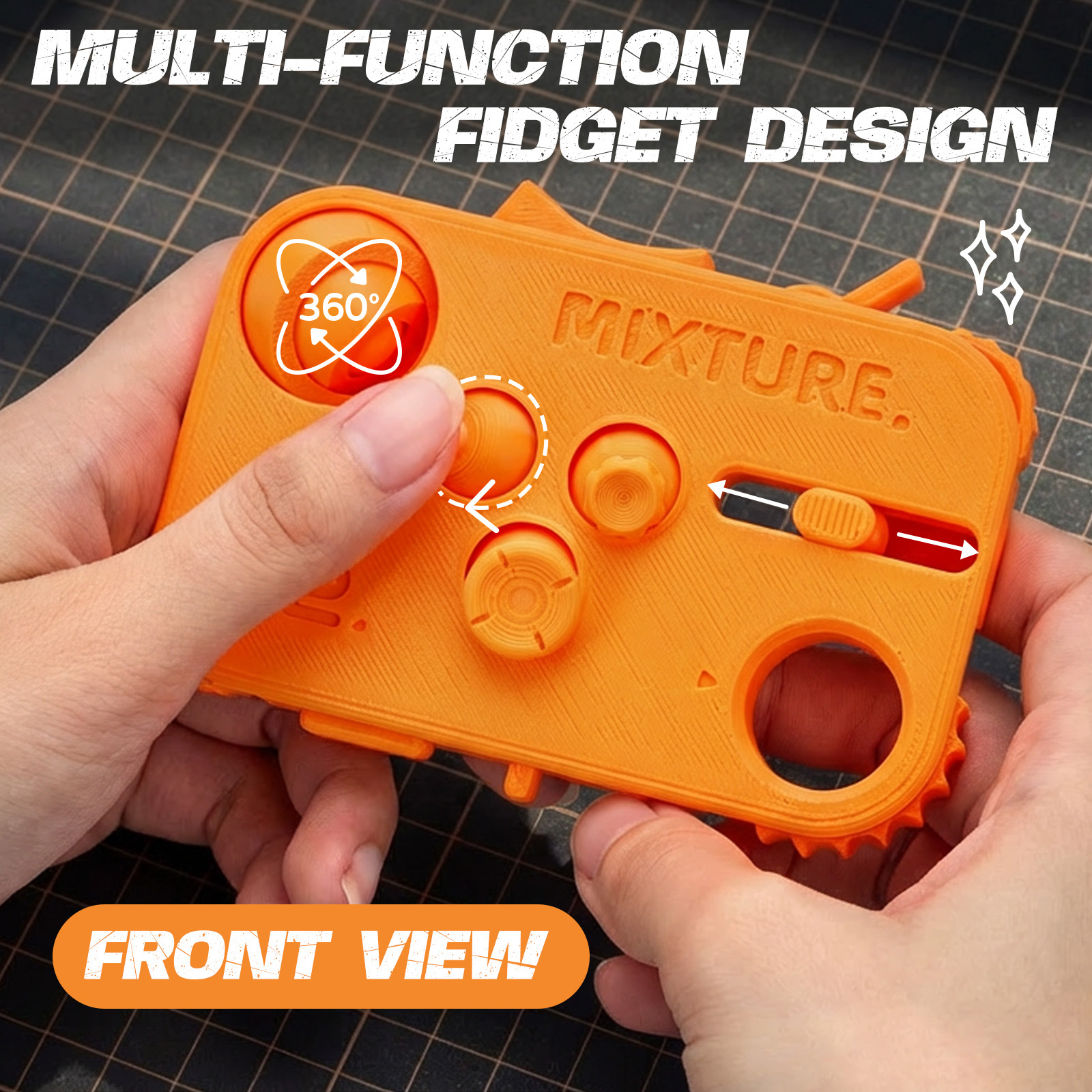 12-in-1 Stress Relief Toy 3D P – обзор и цена 3D Printing Idea