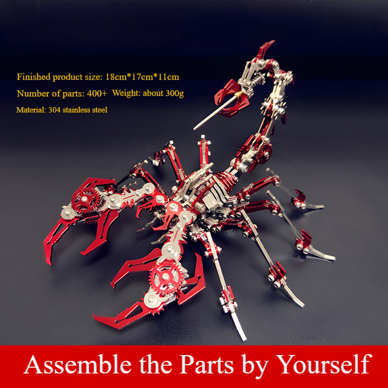 Stainless Steel Scorpion Model – обзор и цена 3D Printing Steel