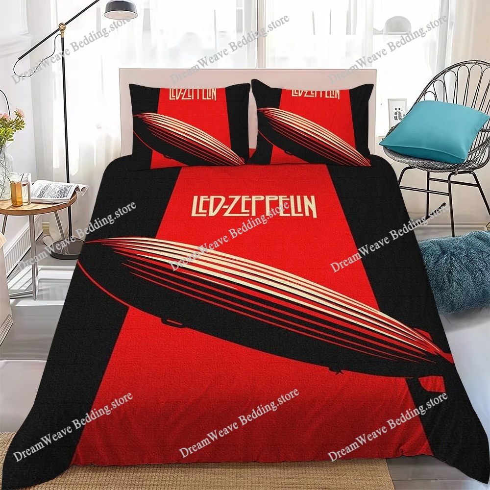 Led Z-Zeppelins Band Duvet Cov – обзор и цена 3D Printing Z Banding