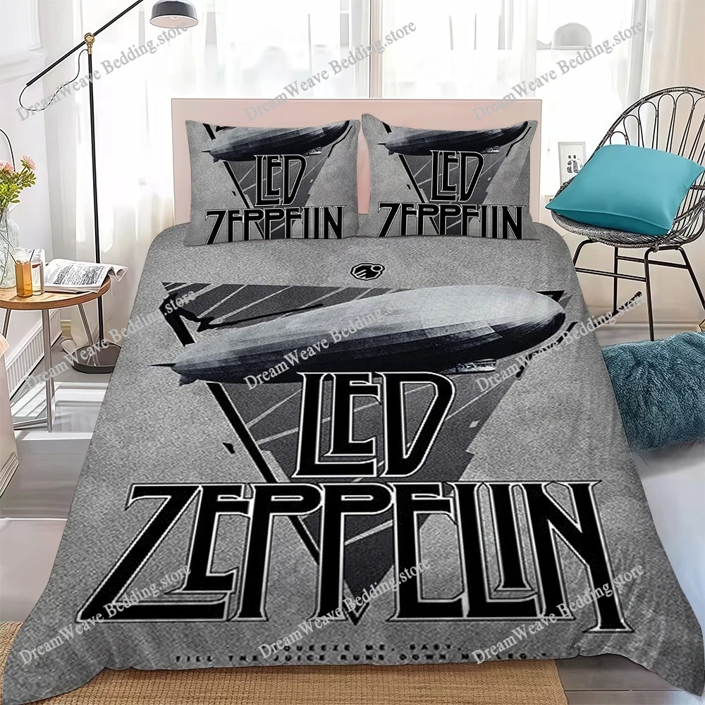 Led Z-Zeppelins Band Duvet Cov – обзор и цена 3D Printing Z Banding
