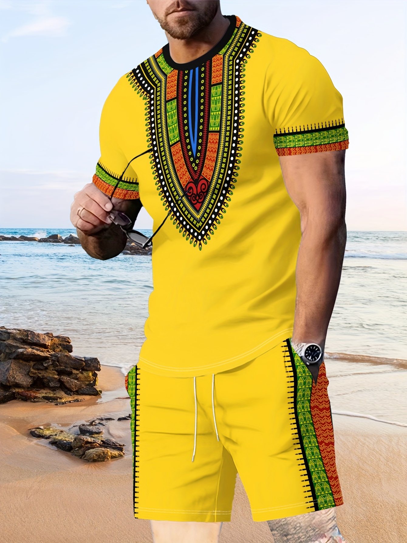 New Men's Suits African Dashik – обзор и цена 3D Printing Services