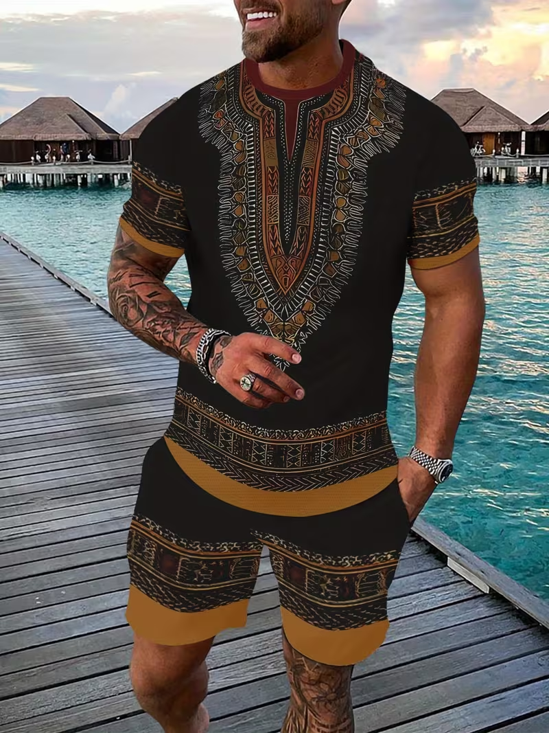 New Men's Suits African Dashik – обзор и цена 3D Printing Services