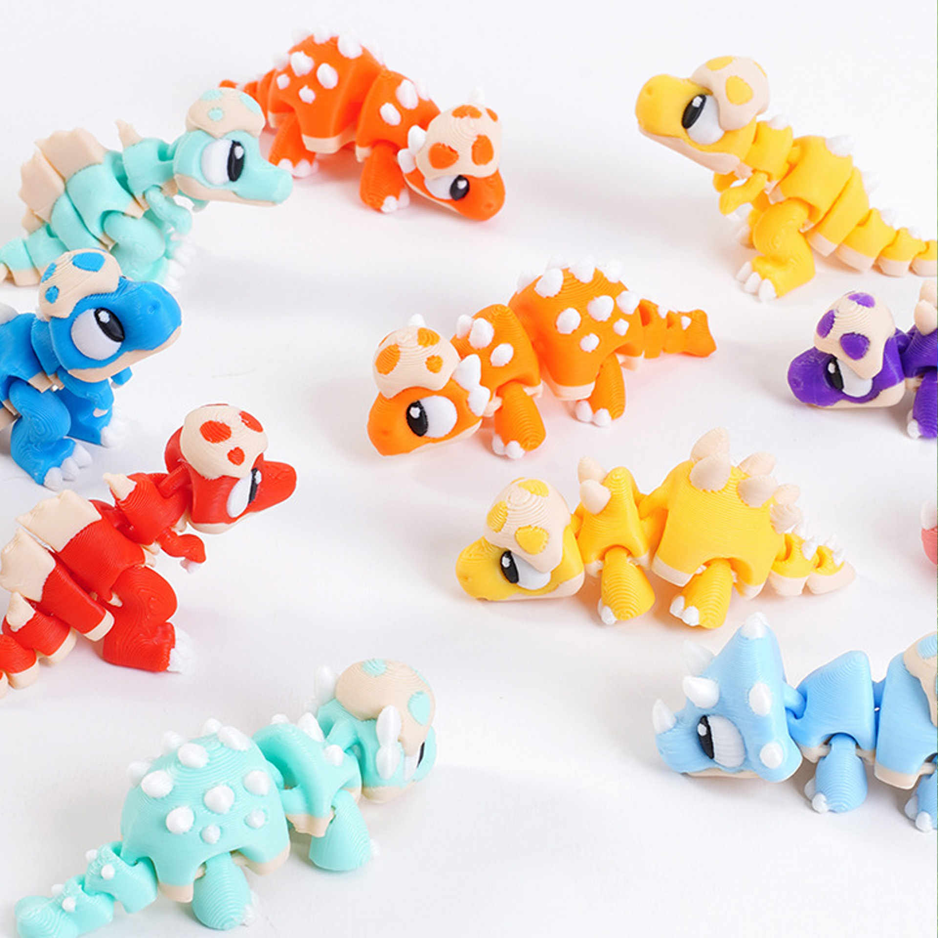 Set 3D Printed Mini Dinosaur T – обзор и цена 3D Printing Idea